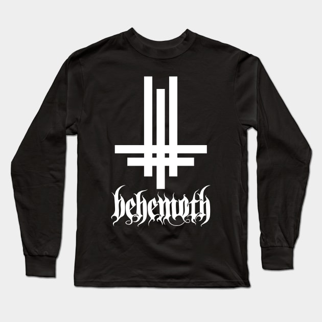 BEHEMOTH! Long Sleeve T-Shirt by ProjectDogStudio